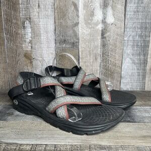 Mens Chaco Z/Volv 2 Gray Athletic Casual Trail Walking Hiking Sandals Size 12 D